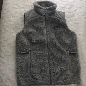 Women’s Patagonia vest- grey, size small